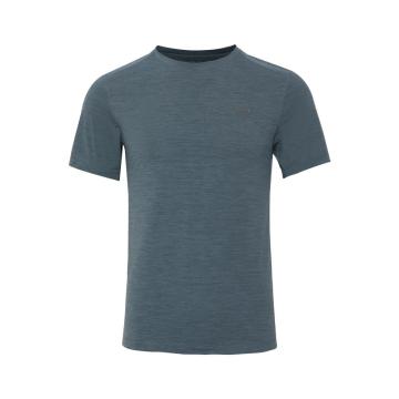 Dark gray Short-sleeved Men's Shirt