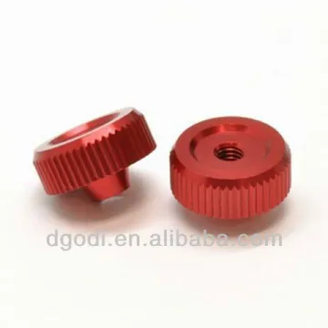 special custom aluminum thumb nut