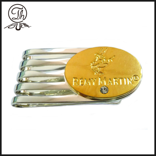 Clip money card holder wallet for men