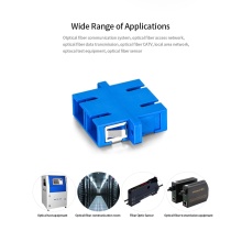 Sc Fiber Optic Adapter Singlemode Duplex UPC APC SC Fiber Optic Adapter Supplier
