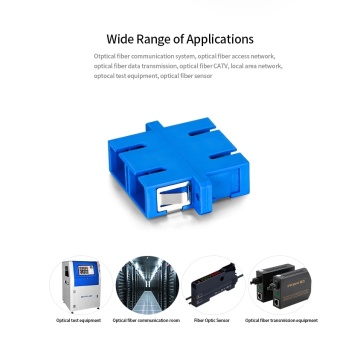 Sc Fiber Optic Adapter Singlemode Duplex UPC APC SC Fiber Optic Adapter Supplier