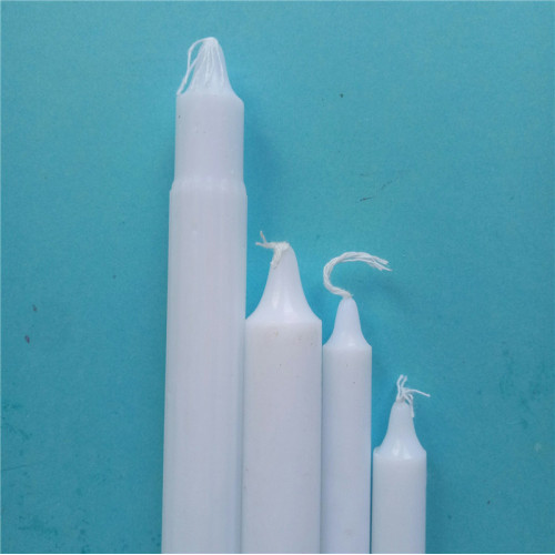 Pure Wax White Candle Decoration Home