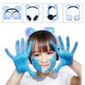 Led Glowing Panda Bear Ear Anak Headband Headphone