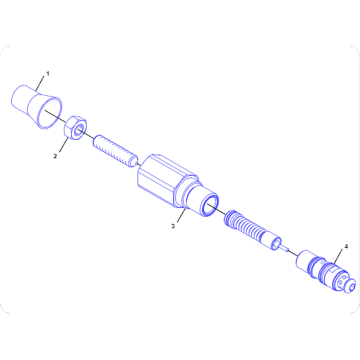 Wheel excavator M318D hydraulic transmission valve 3150489/3150489