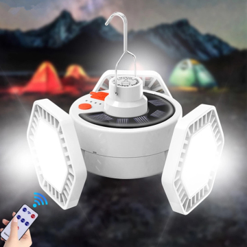 Neueste faltbare USB -USB -wiederaufladbare LED -Campingleuchte