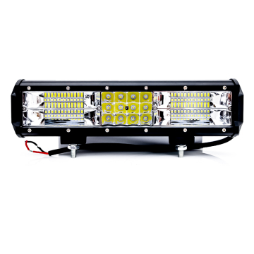 Yeni su geçirmez 4 sıra 12v yüksek lümen arazi LED ışık çubuğu