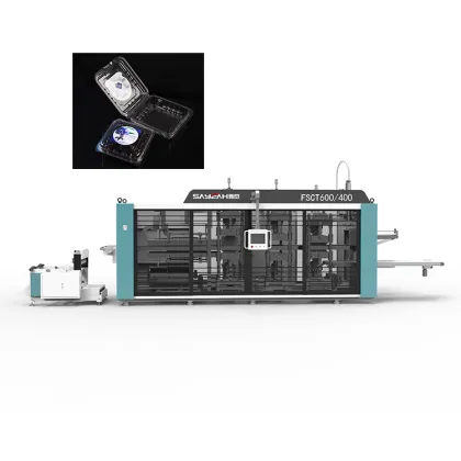 Automatic Packing Vacuum Forming Egg Tray Plastic Thermoforming Machines