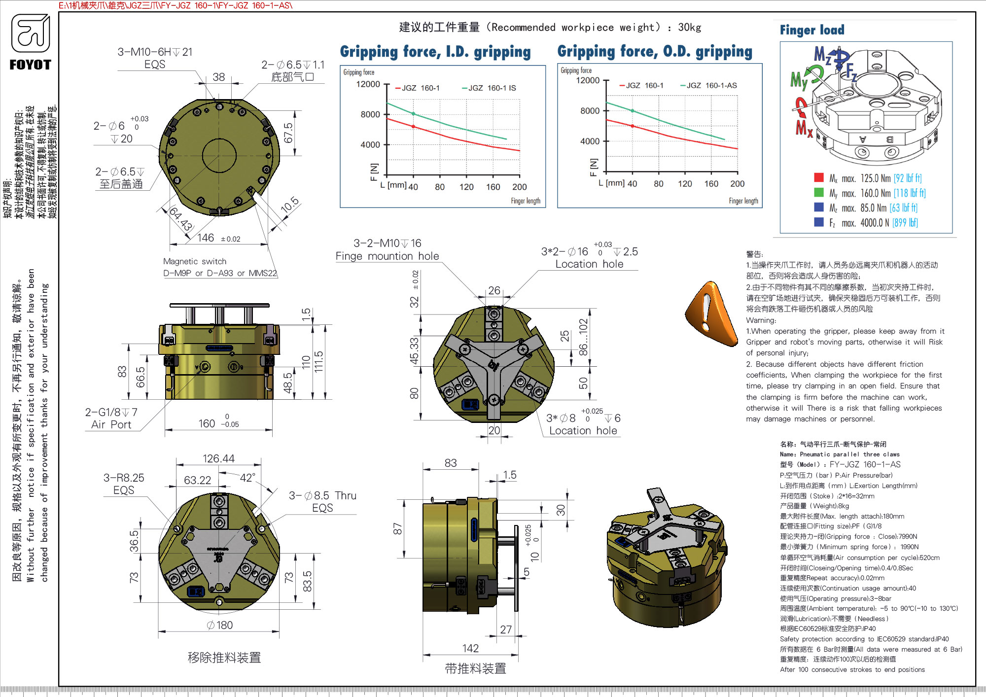 FY-JGZ-160-1-AS-X1