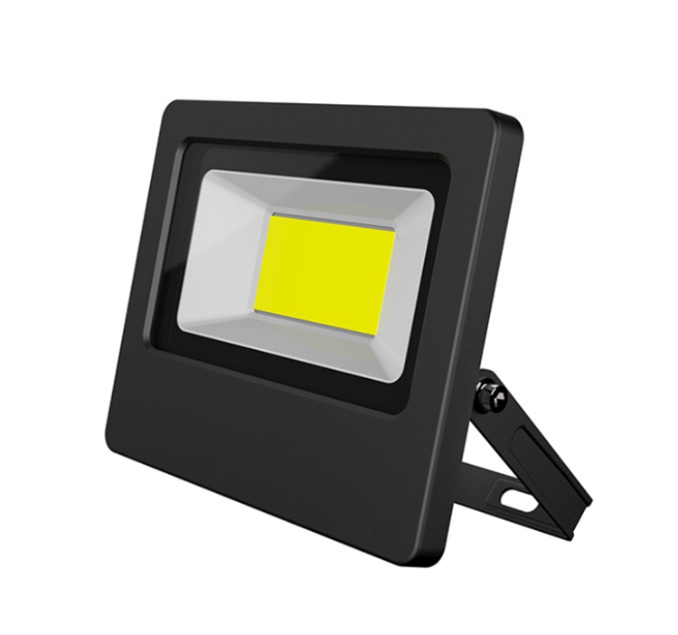 LED floodlight with adjustable angle