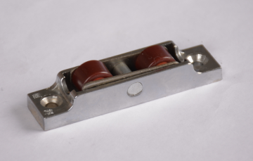 pvc sliding window roller,roller the frame zinc and nylon groove wheel LH-SR04
