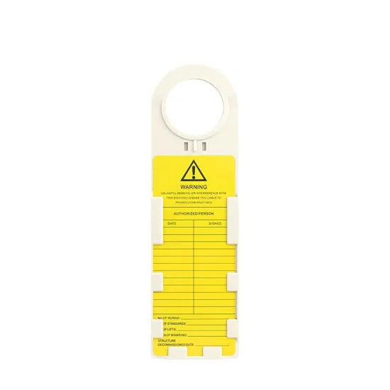 BOZZYS Scaffolding Tag Holder System BD-P33