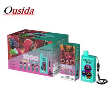 Original RandM Squid Box 5200 Puffs Disposable Vapes