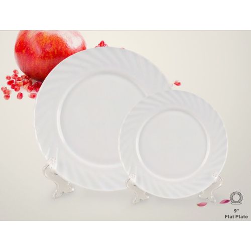 White Jade Plate -7" Flat Plate