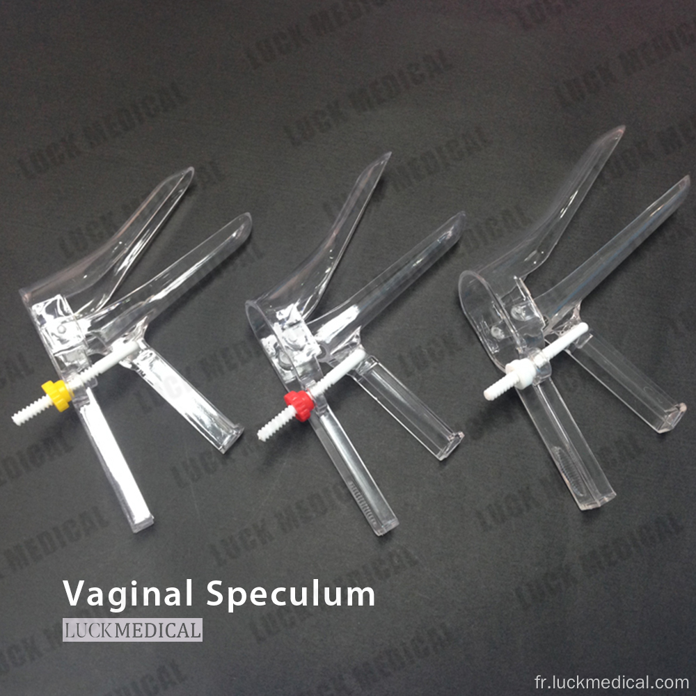 Spéculum vaginal stérile jetable