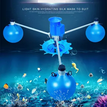 DC 96V 1500W Solar Impeller Aerator Pump for Fish Ponds