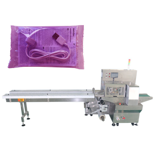 Easy operated pillow-type packing machine for tissue