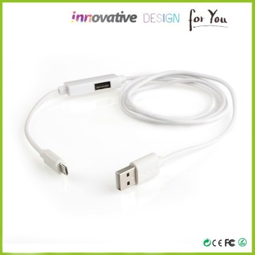 2015 new innovation products otg cable usb adapter for smart phone game