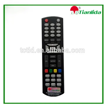 Cheap price ABS quality DTH remote control for India DVB set top box machines