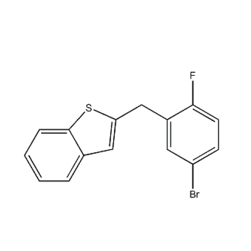 2 - [(5- 브로 모 -2- 플루오로 페닐) 메틸] - 벤조 [b] 티 오펜 Ipragliflozin CAS 1034305-17-3에 사용