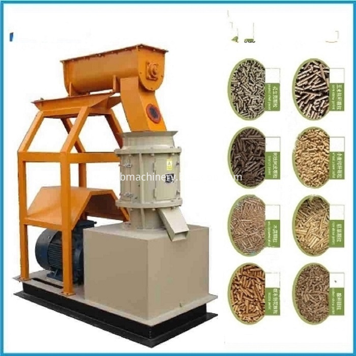 Ce Approved Flat Die Biomass Wood Granulator