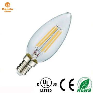 e27 12 volt led filament bulbs 2700k 3000k,led filament 4w c35,4w filament led for christmas decoration