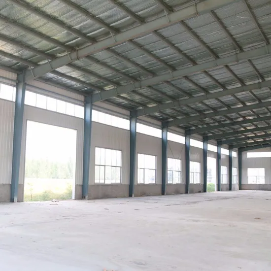 Metal Frame Structure Building Factory Steel Warehouse