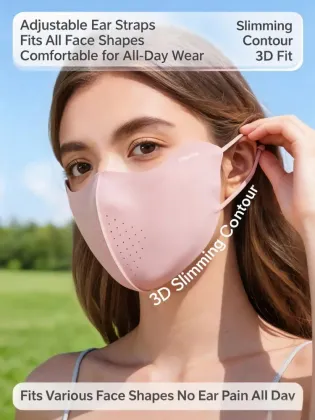 UPF50+ Breathable UV Protection Face Mask