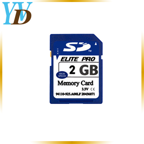 Wholesale Supply Digital Camera Memory Card SD Card 2GB (YWD-SD-5)