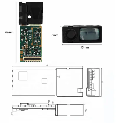 Red Dot Laser Measurement Sensor