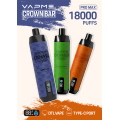 Bar de la corona original Vapme 18000 bocanadas Whoslesale Vape