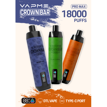 Thanh vương miện gốc Vapme 18000 Puffs Whoslesale Vape