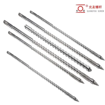 Mataas na bilis ng tungsten-carbide-coated injection molding machine screw at mga bahagi ng bariles