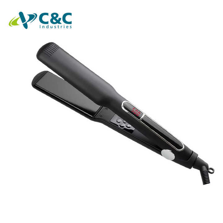 Professional Ceramic Flat Iron with LCD Display