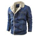 Nouvelle veste en jean d&#39;hiver Plus Velvet Fashion