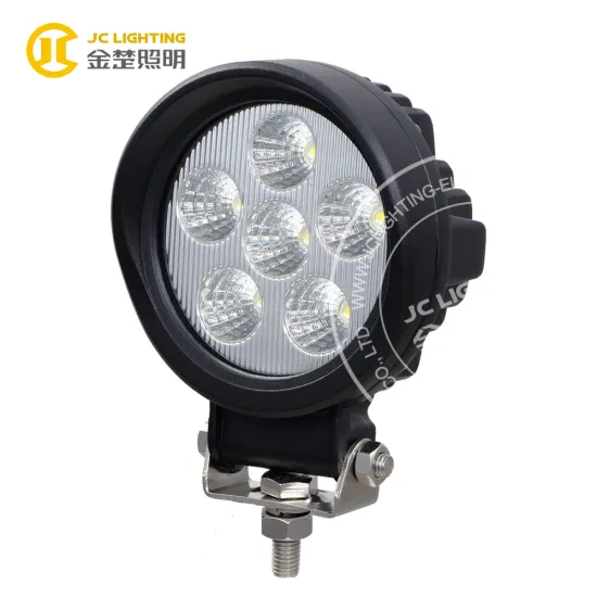 Good performance 18w led work light 12v/24v led tractor work light motorcycle accessory with 1 year warranty