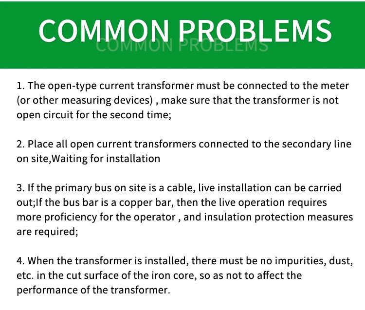 open core current transformer