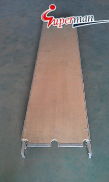 Aluminum Scaffold Plank with Plywood Top