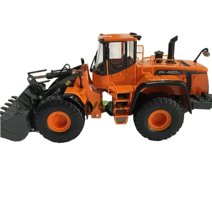 Excavator Parts and Construction Machinery: Doosan DL420A Loader Forklift Model (1/40 Size)