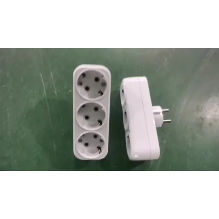 Steker Jack Gaya Eropa 2 Pin dengan P8803