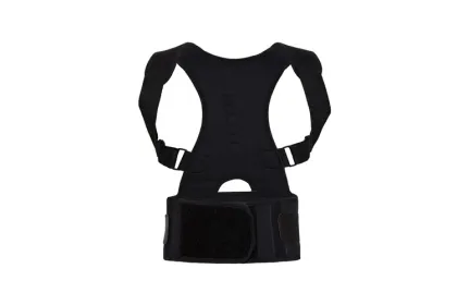 black Adjustable Back Support