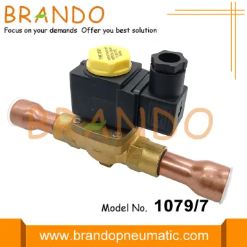 1079/7 7/8'' Solder Castel Type Refrigeration Solenoid Valve