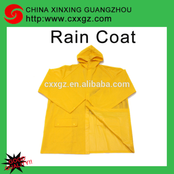 CHINA XINXING Yellow Military Army Polyester Nylon PVC Raincoat Poncho