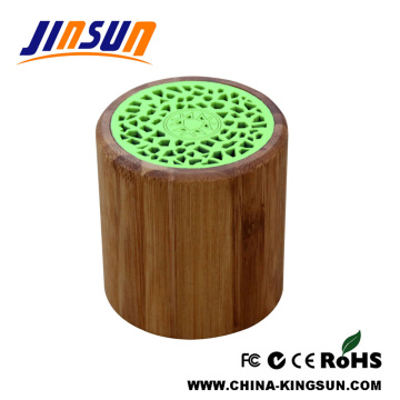 Portable Model Bluetooth Speaker Made Of Natural Bamboo