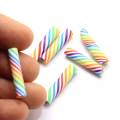 Stick  Colorful Simulated Chocolate Bar Candy Christmas Screw Color Sweet Fashion Jewelry Making Center