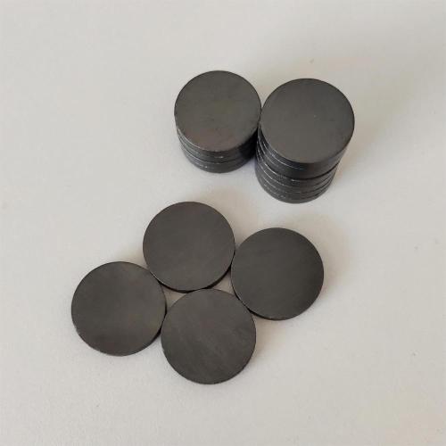 Fuerte Magnet de disco de ferrita sin recubrimiento de 30x3 mm y30bh