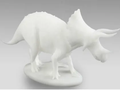 little model 3D print precision toy