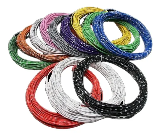 High Temperature Resistant Multicolored Auto Cable Insulated Wire: Sizes 0.3mm², 0.5mm², 0.85mm², 1.25mm², 2mm²