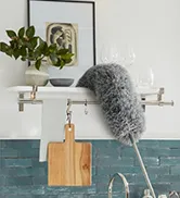 Retractable Feather Duster for Household Dust Removal