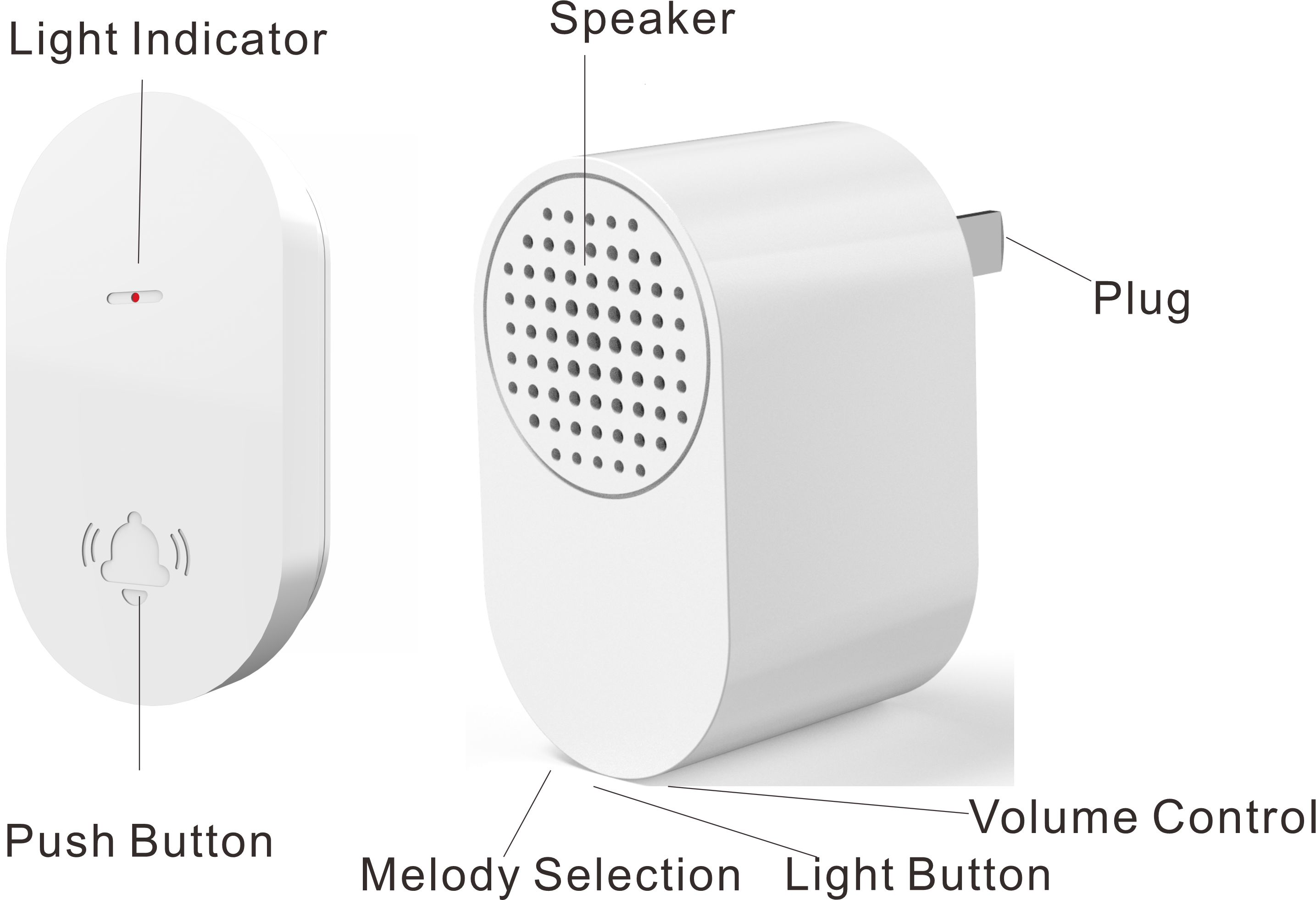 FLD-313L,wireless doorbell