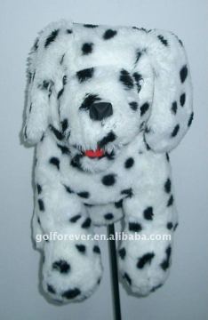 plush dog golf animal cover